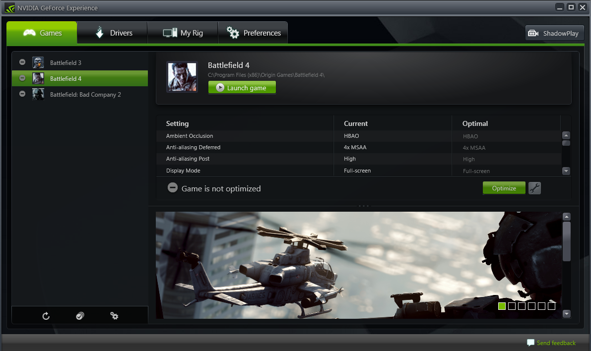 Manually Download Game Settings Geforce Experience